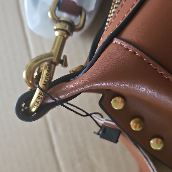 Nwt Isabel Marant Oskan Moon Bag - Picture 5 of 11